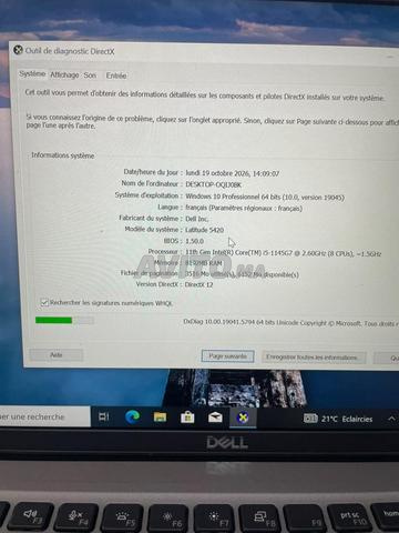 لابتوب ديل لمس i5 الجيل 11 N9i من المحل - 2