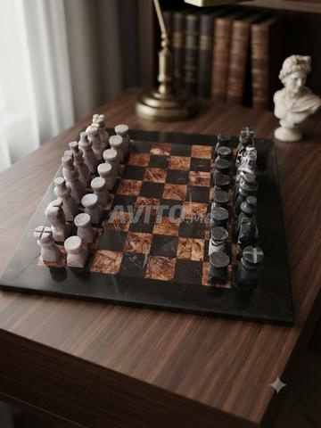 Échecs en marbre naturel - 2