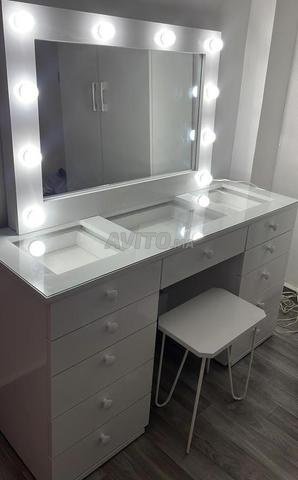 Coiffeuse miroir Hollywood - 2