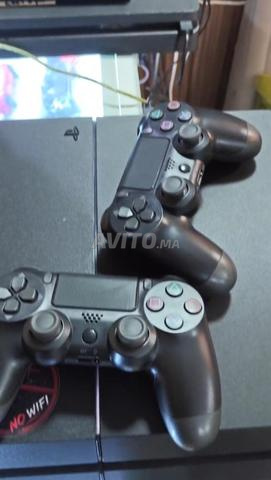 Ps4 fat 1Tb مفلاشية، يدين، ألعاب، كابلات