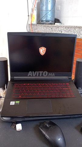 حاسوب ألعاب MSI gf65 thin بسعة تخزين 2.5 تيرا SSD