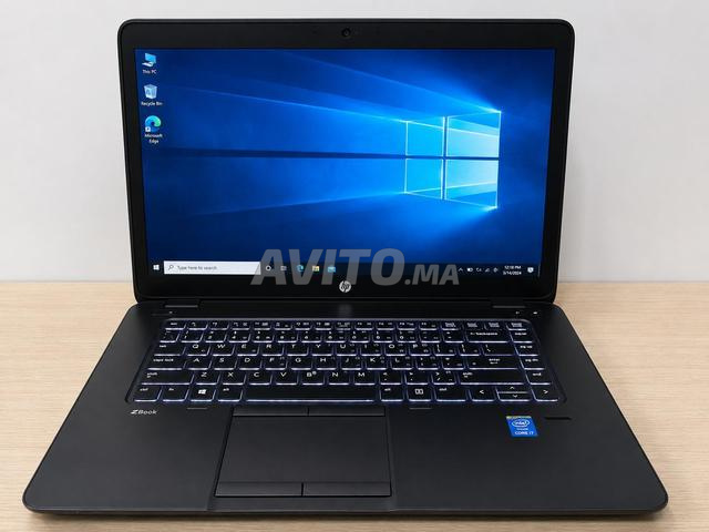 hp i7 zbook double graphique Ram 8 disque SSD