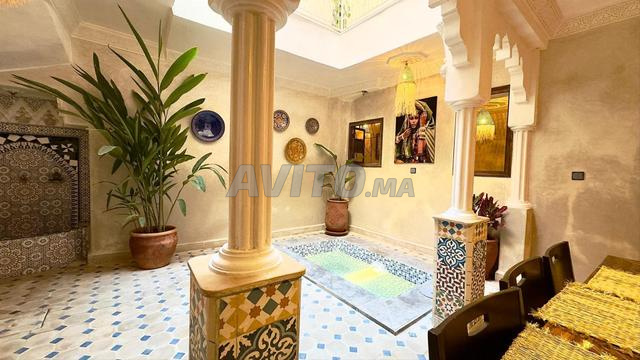 Riad opérationnel avec piscine, vendu meublé - 2