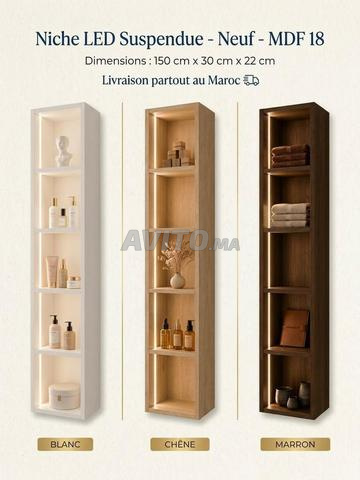 Niche LED suspendue