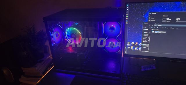 كمبيوتر جيمنج بجودة جيدة Ryzen 5 5600/Rx6600