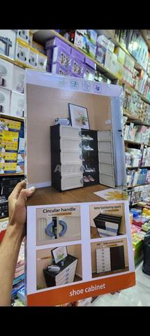 Meuble à chaussures 4 compartiments 🏠 Livraison gratuite - 2