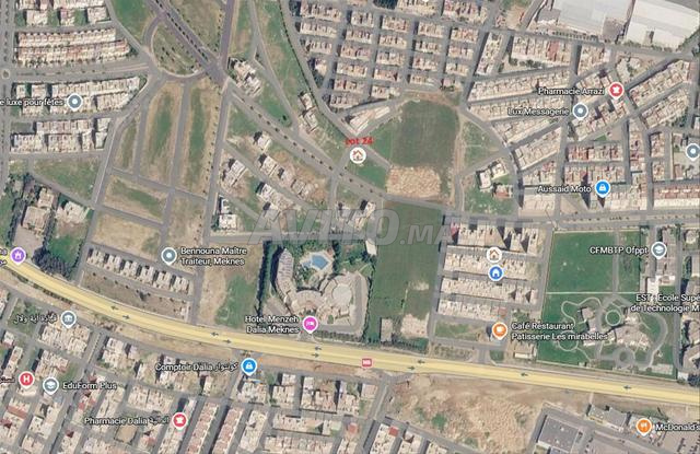 أرض فيلا 309م واجهتان خلف فندق داليا - 2