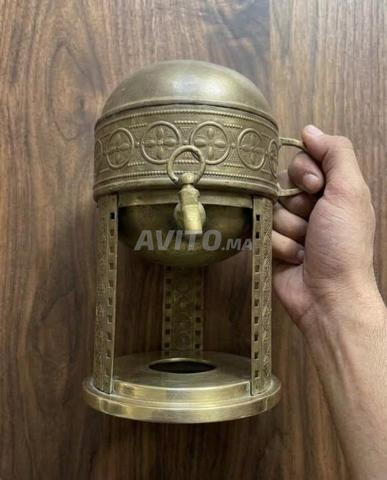 صينية عتيقة منقوشة يدوياً - 2