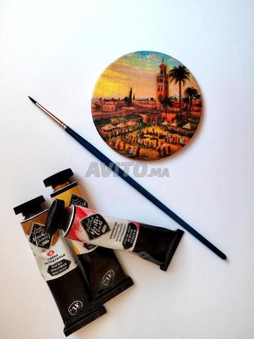 Aimant artisanal de Marrakech. - 2