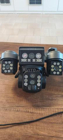 Caméra de surveillance solaire UltraHD 5 lentilles mobiles - 2