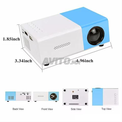 جهاز عرض مصغر محمول YG300 LED - 2