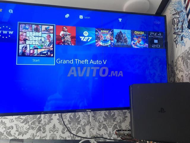 Playstation 4 slim flashée - 2