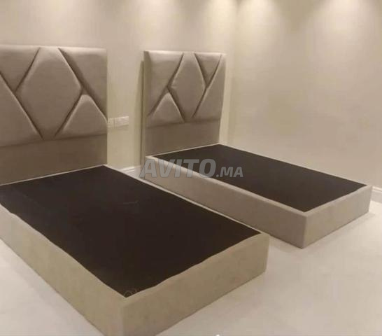 2 lits avec espace de rangement sur commande - 2