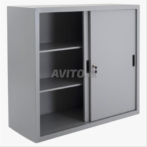 Armoire métallique à rideaux - 2