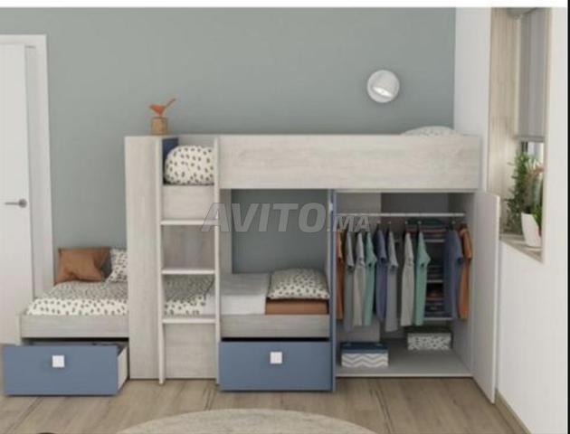 Lit superposé KITEA avec matelas offert - 2