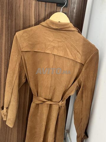Manteau en daim pour femme - 2