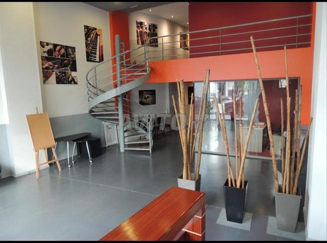 Espace ouvert et modulable.