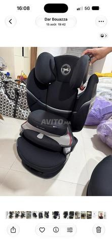 مقعد سيارة Cybex Pallas – أسود – حالة جيدة جداً