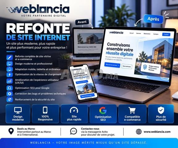 Refonte Site Web Professionnel