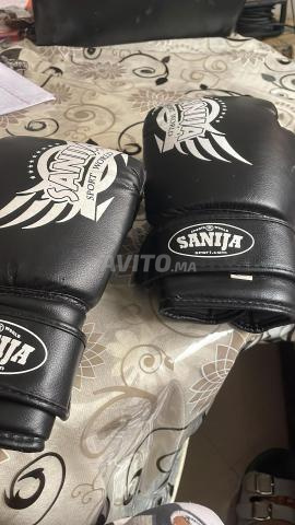 قفازات ملاكمة SANIJA 8 أونصة - كالجديد - 2