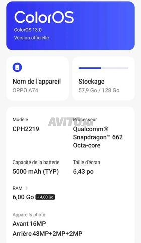 Téléphone Oppo A74 - 2