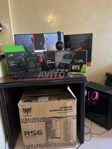 Setup gamer complet comme neuf