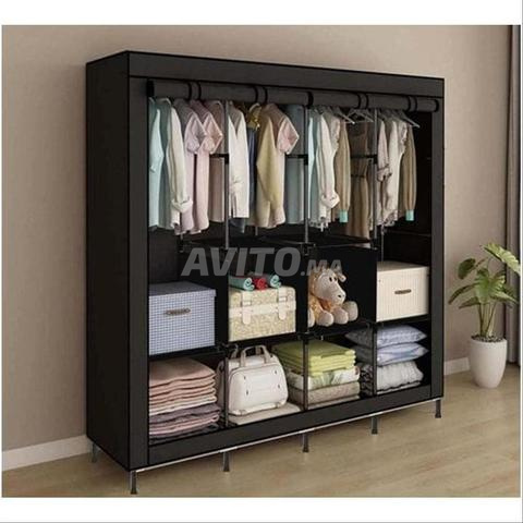 Armoire grande taille 4 étagères