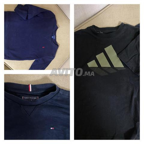 2 t-shirt Adidas Tommy, 1 pull R.Lauren