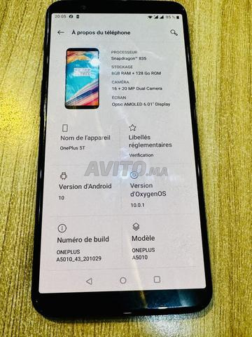 Vends téléphone One Plus 5T en bon état. - 2