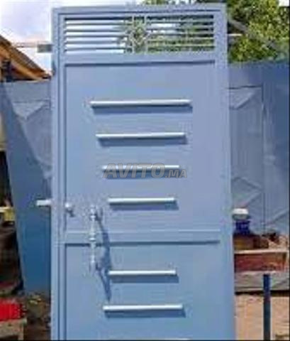 Peinture porte en fer - 2