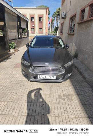 Ford Fusion Diesel Automatique 2016 à Casablanca