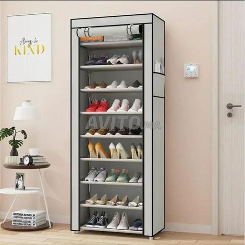 Meuble à Chaussures خزانة أحذية من 9 طبقات - 2