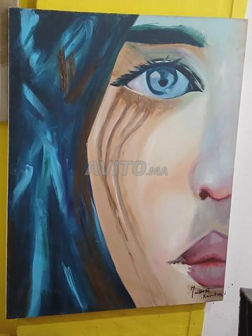 لوحة زيتية مرسومة باليد - 2