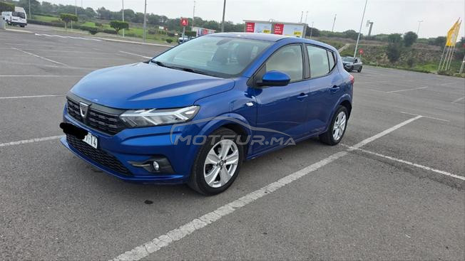 Dacia Sandero Diesel Manuelle 2022 à Casablanca