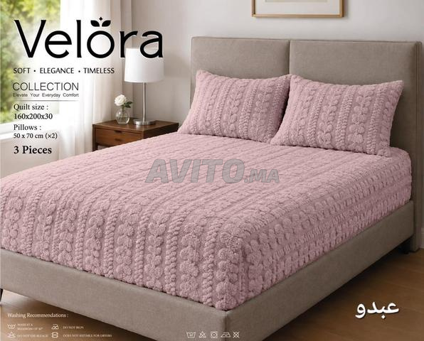 Draps en tricot épais 3 pièces - 2