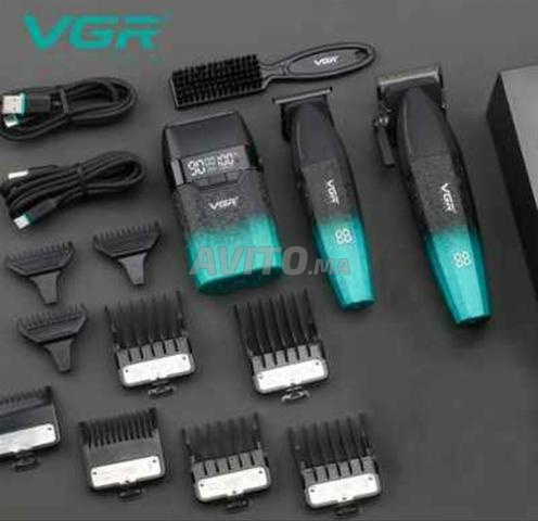 ماكينة حلاقة VGR احترافية للرجال - 2
