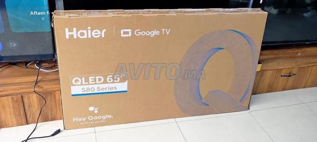 HAIER QLED 65 SMART GOOGLE TV – SÉRIE S80 - 2