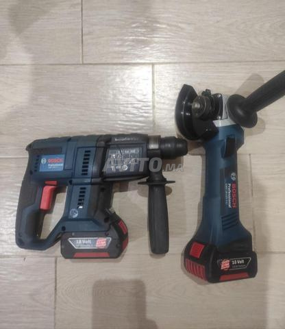 Kit perforateur BOSCH et Meuleuse 18V - 2
