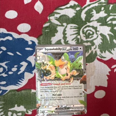 Carte Squawkabilly ex PAL169/193 - Carte de base pour le jeu