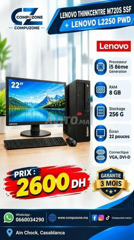 Lenovo m720s SFF i5 8ème Génération Écran LCD Lenovo L2250PWD