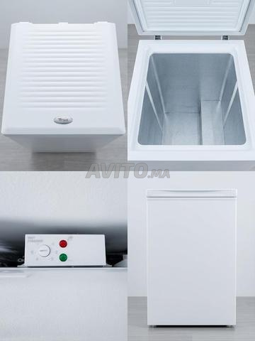 مجمد Whirlpool نقي في حالة جيدة يعمل بشكل جيد