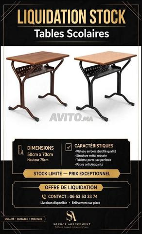 les tables scolaire prix choc