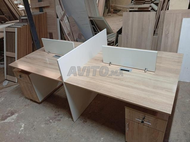 Bureau de Direction avec Caisson et Retour - 2