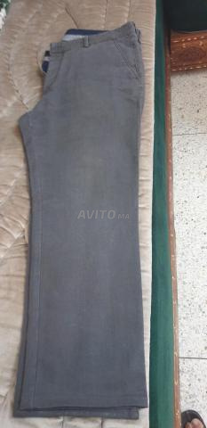 Pantalon jean gris - 2