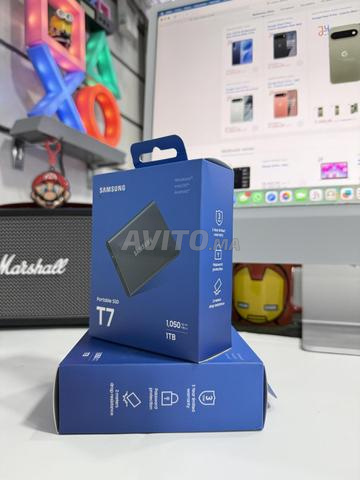 سامسونج T7 SSD محمول 1 تيرابايت أسود جديد - 2
