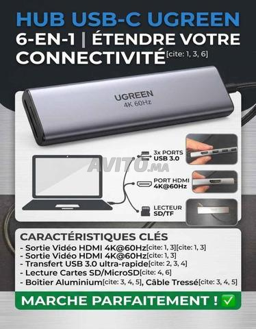 Hub USB-C 6-en-1 UGREEN 4K@60Hz