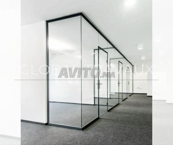 Cloisons vitrées modernes pour bureaux - 2