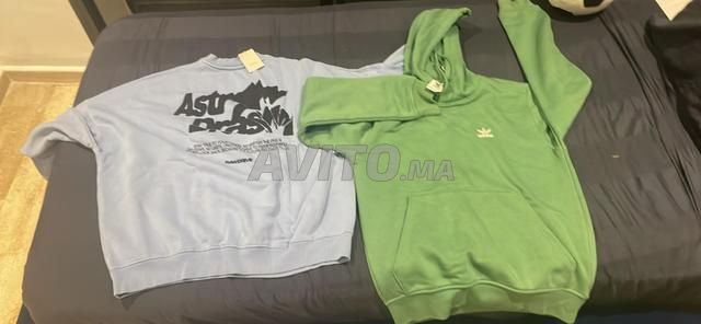 1 t-shirt et 1 hoodie Adidas à vendre pour 400dh - 2