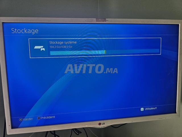 PS4 SLIM BLANC À VENDRE - 2