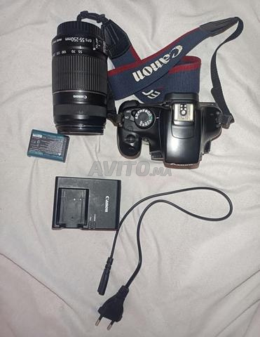 كاميرا كانون 1100D تصوير فوتوغرافي وفيديو عدسة 55-250 ملم